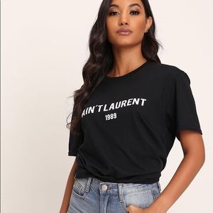 SOLD Ain’t Laurent Oversized T-Shirt